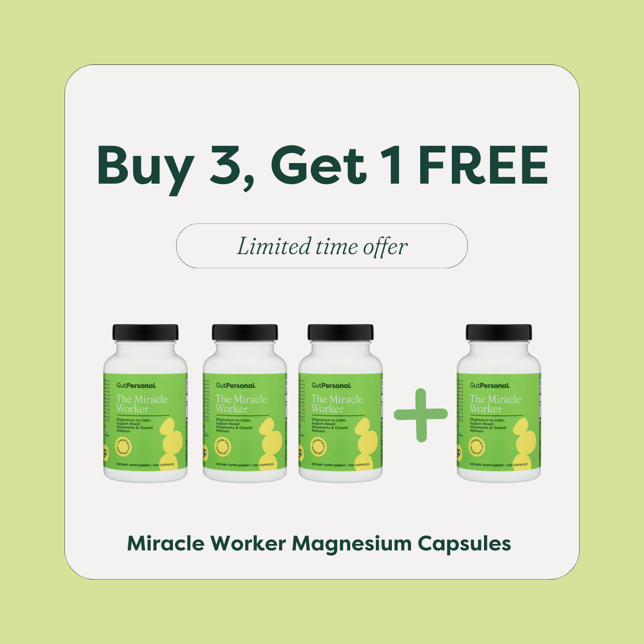 The Miracle Worker 120ct 4-pack