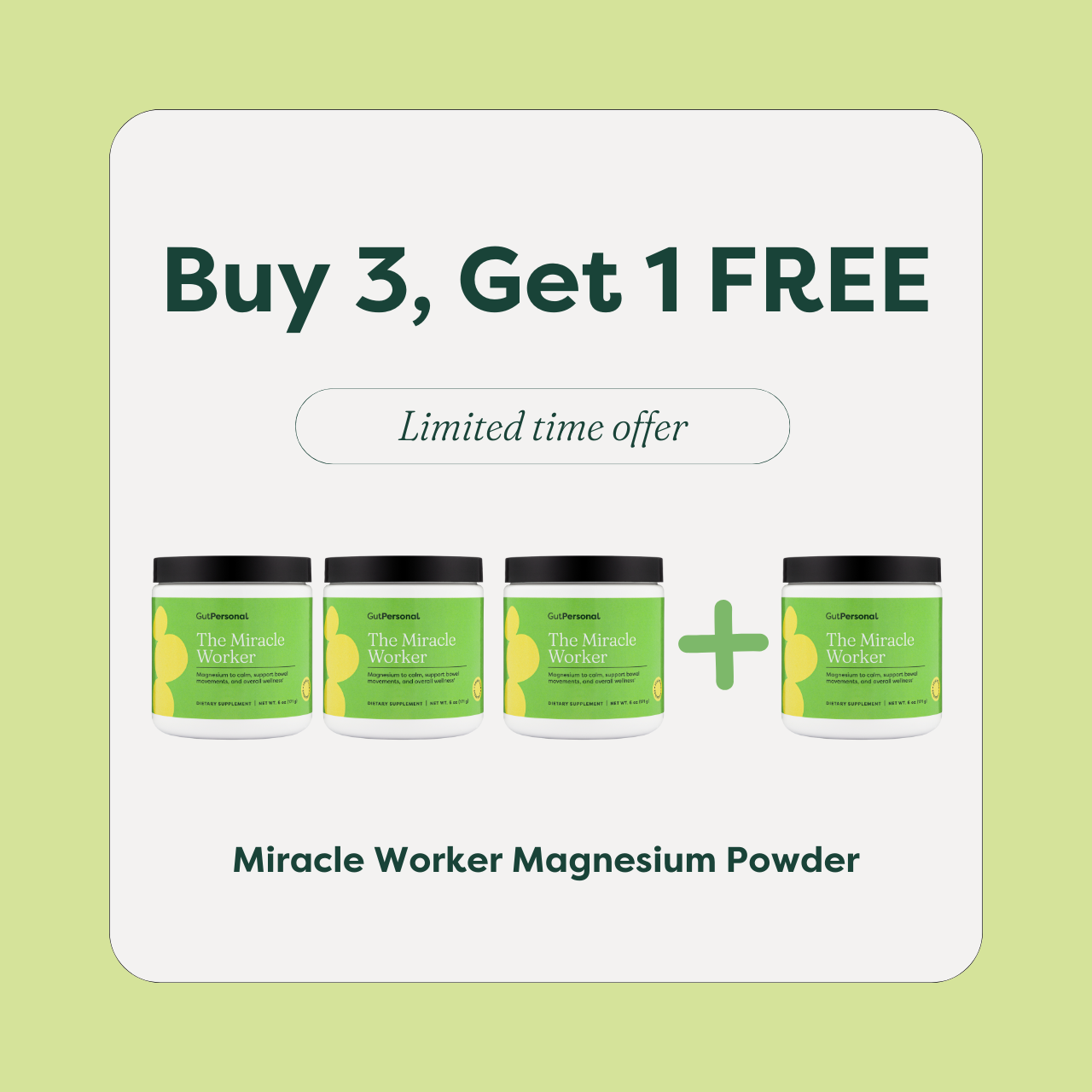 The Miracle Worker Powder 4-Pack