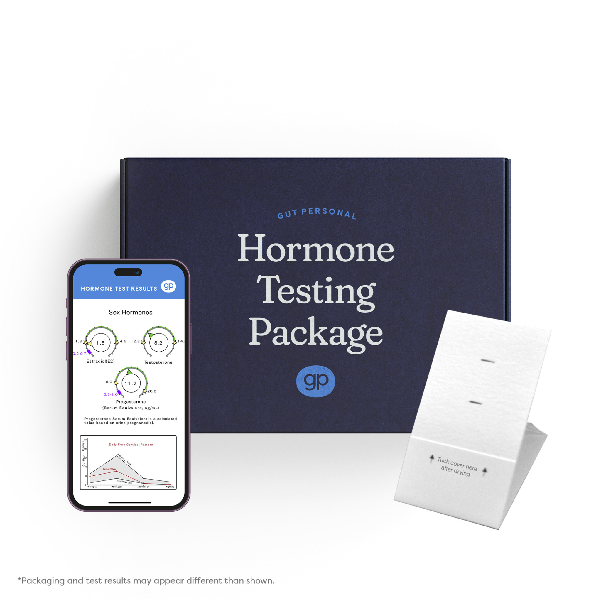 image of hormone testing package gutpersonal