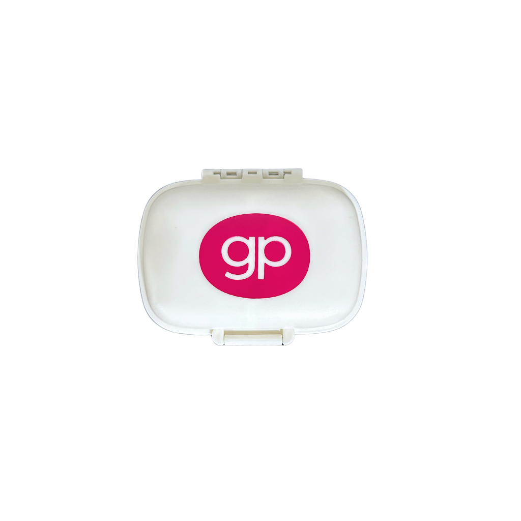 image of the pink GutPersonal Pill Case