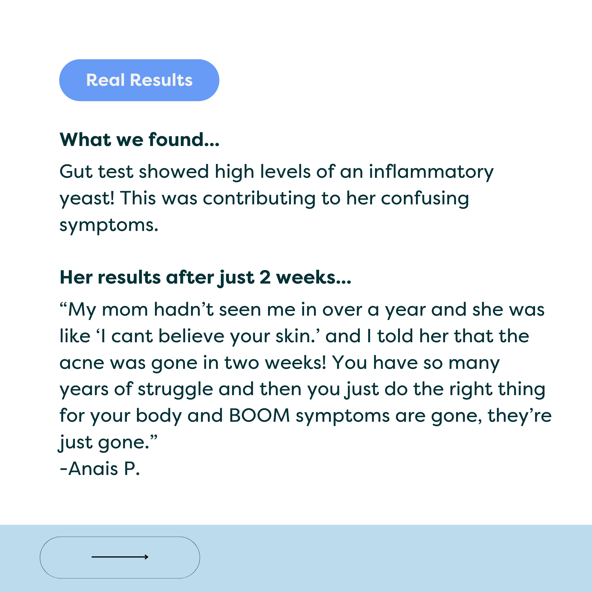 image of gut testing result by gutpersonal